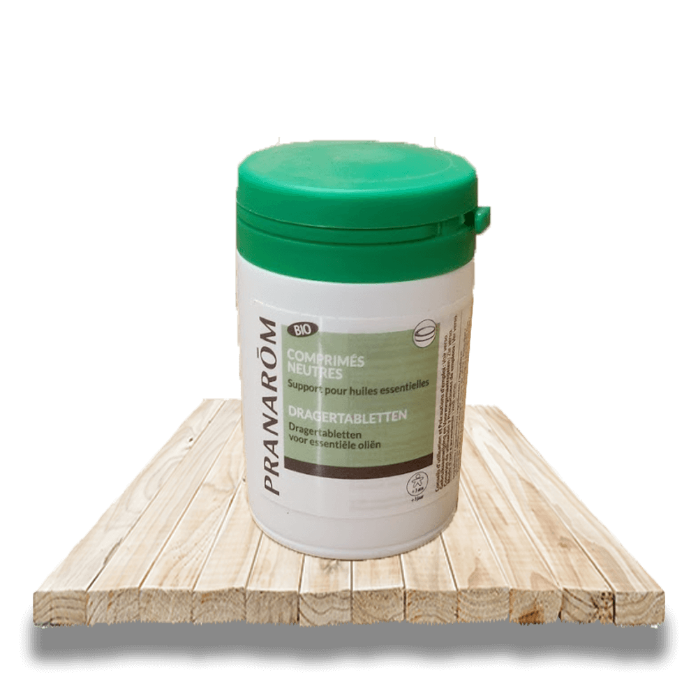 Comprimés neutres BIO pour huile essentielle PRANAROM | Herb'Energie