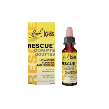 Rescue gouttes sans alcool pour enfants
