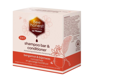 Shampoing solide DE TRAAY "cire d'abeille et bergamote"